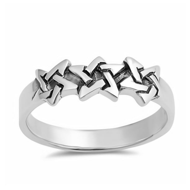 V Shape Cute Jewelry Gift for Women in Gift Box Glitzs Jewels 925 Sterling Silver Ring V Shape Cute Jewelry Gift for Women in Gift Box Glitzs Jewels 925 Sterling Silver Ring